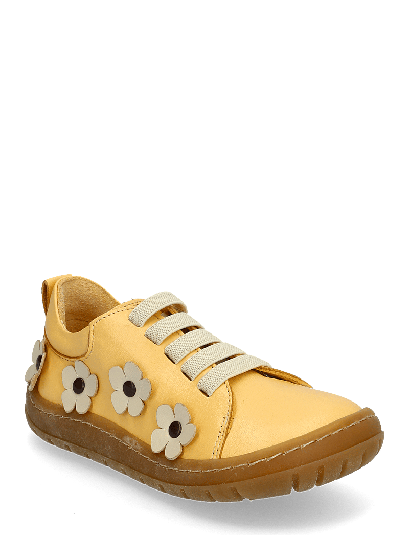 ANGULUS - Shoes - flat - with lace - niedriger schnitt - 2713/1502 mellow yellow/butter - 0
