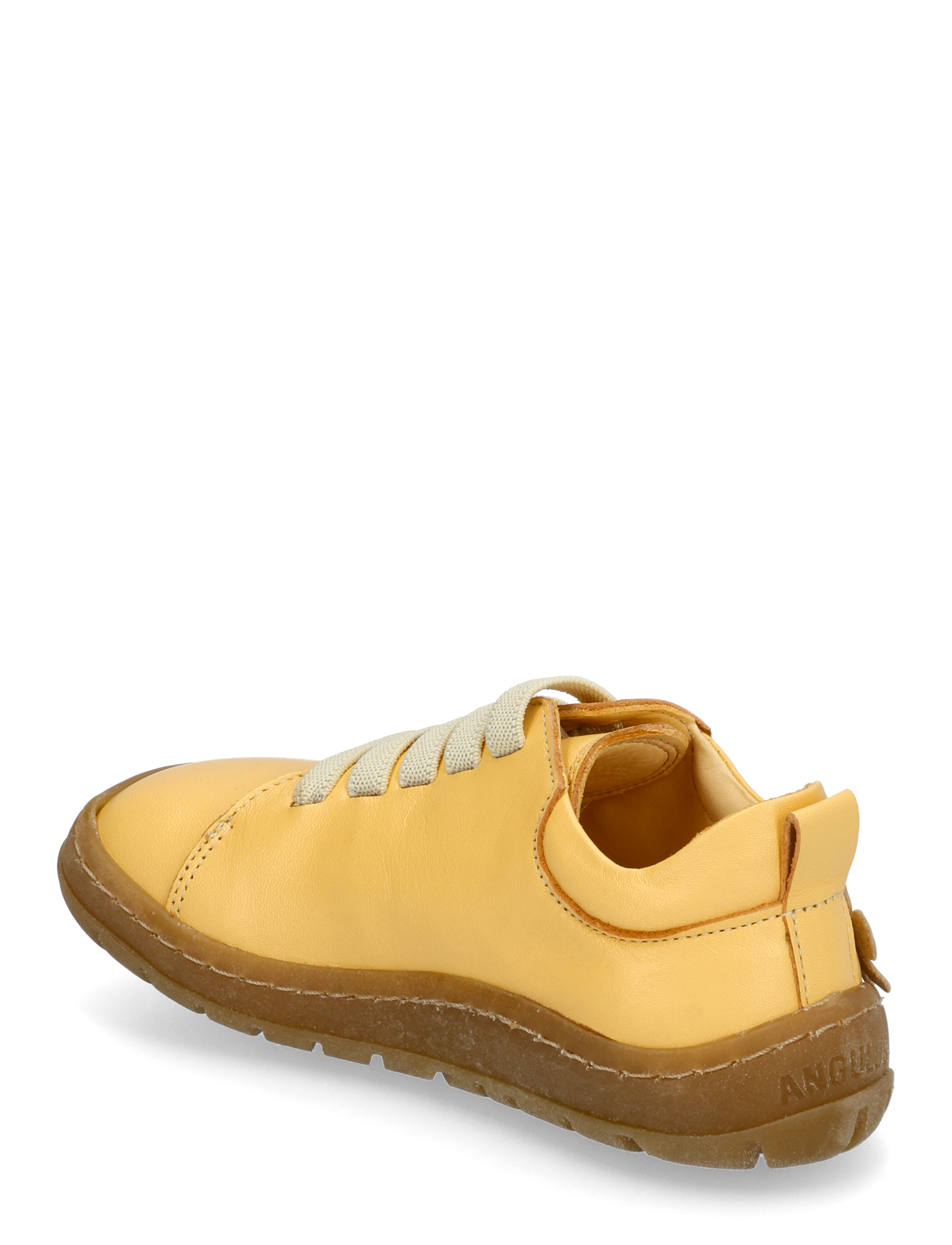 ANGULUS - Shoes - flat - with lace - gode sommertilbud - 2713/1502 mellow yellow/butter - 2