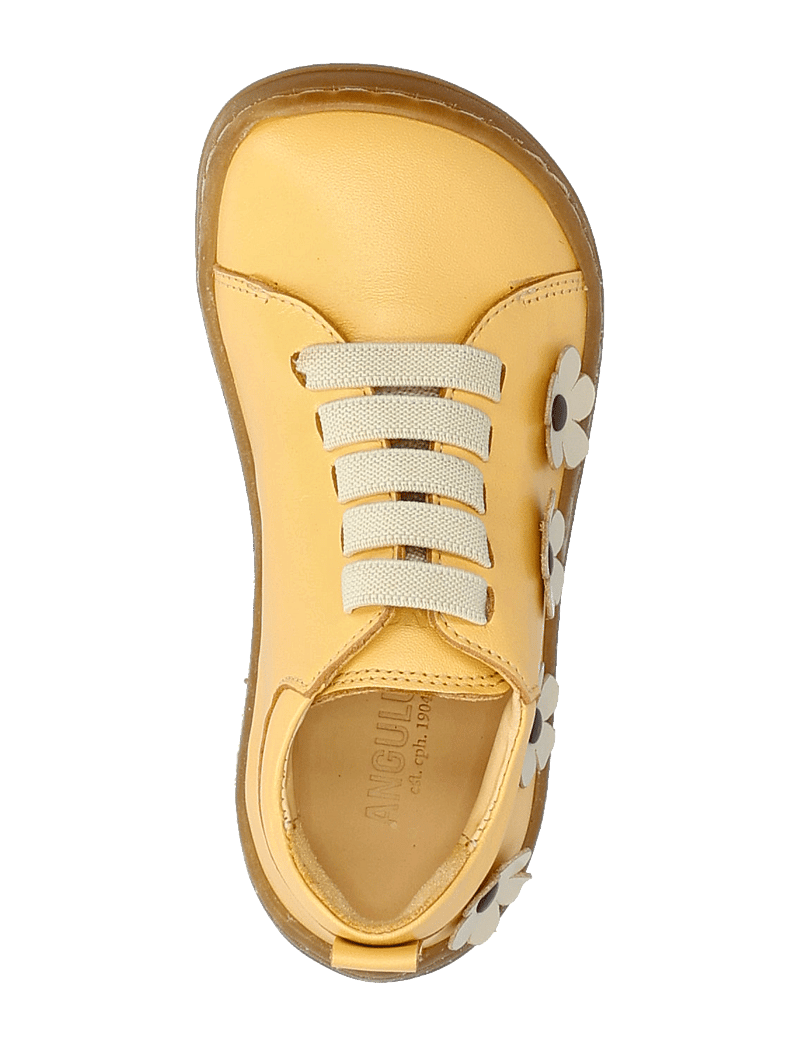 ANGULUS - Shoes - flat - with lace - matalavartiset tennarit - 2713/1502 mellow yellow/butter - 3