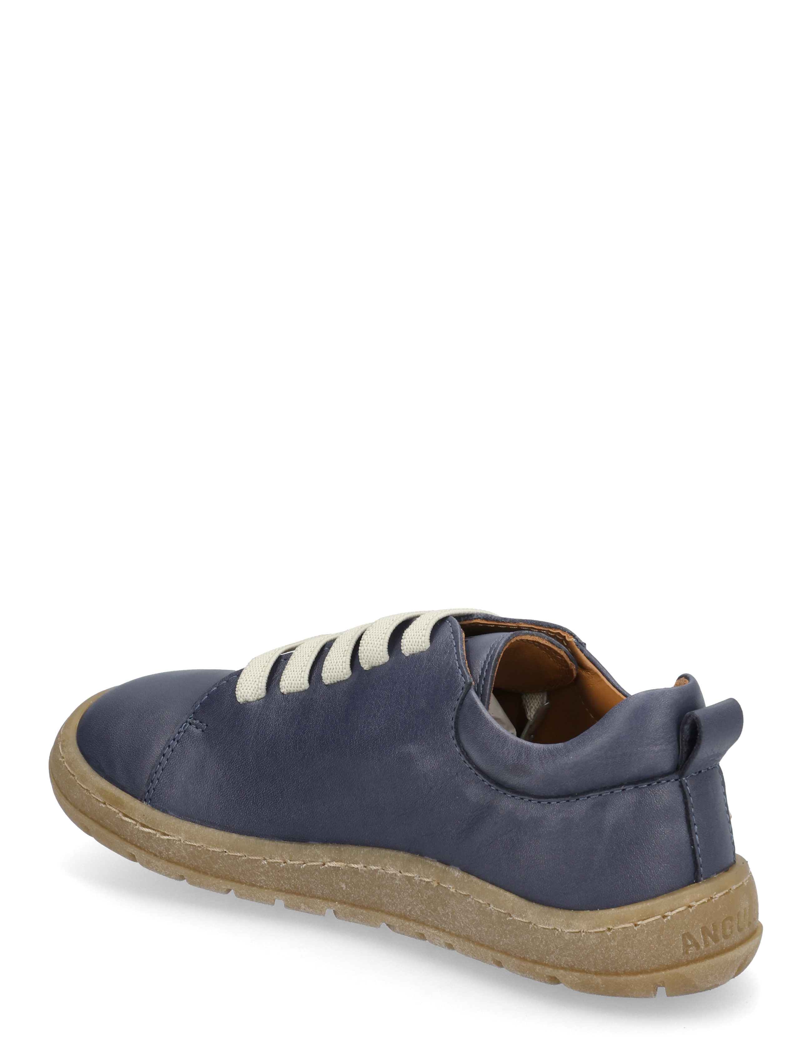 ANGULUS - Shoes - flat - with lace - lav ankel - 2722/1502 indigo/buttermilk - 2