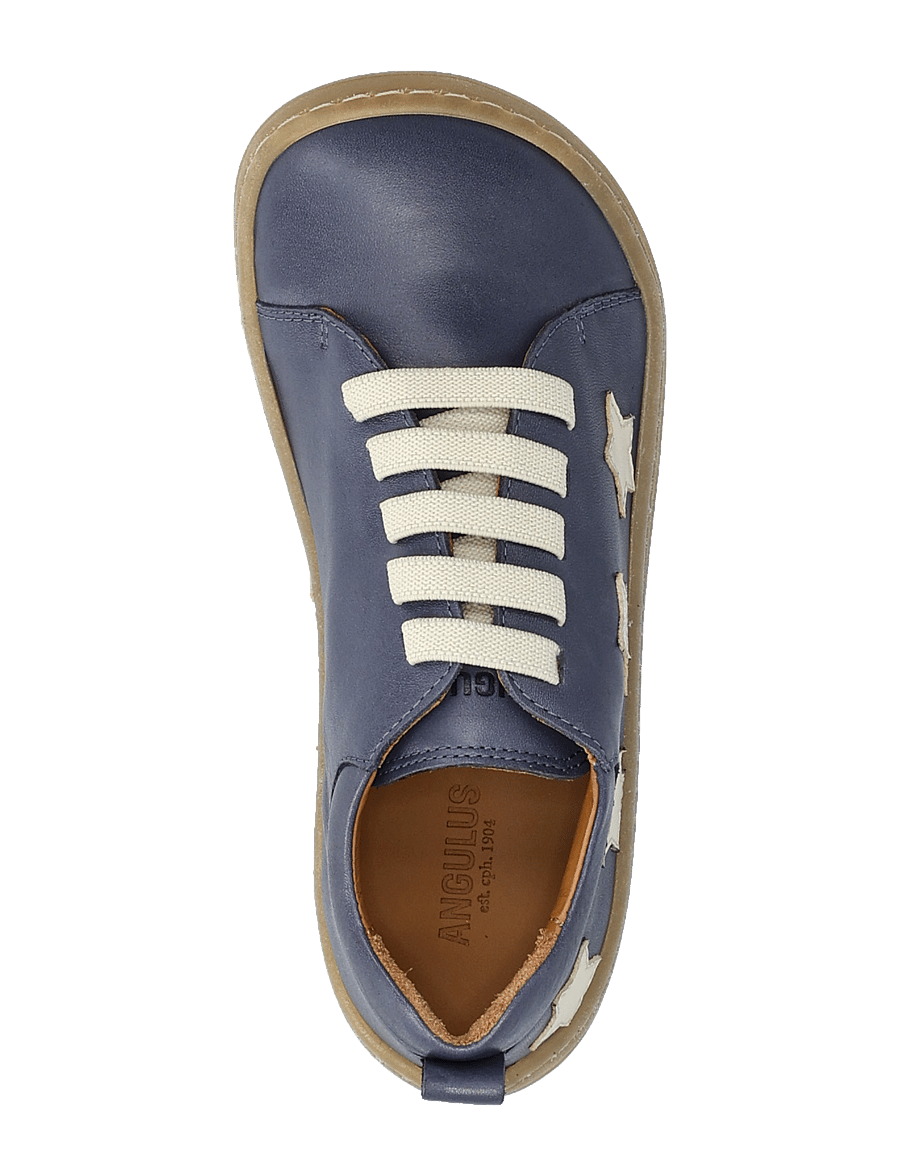ANGULUS - Shoes - flat - with lace - lave sneakers - 2722/1502 indigo/buttermilk - 3
