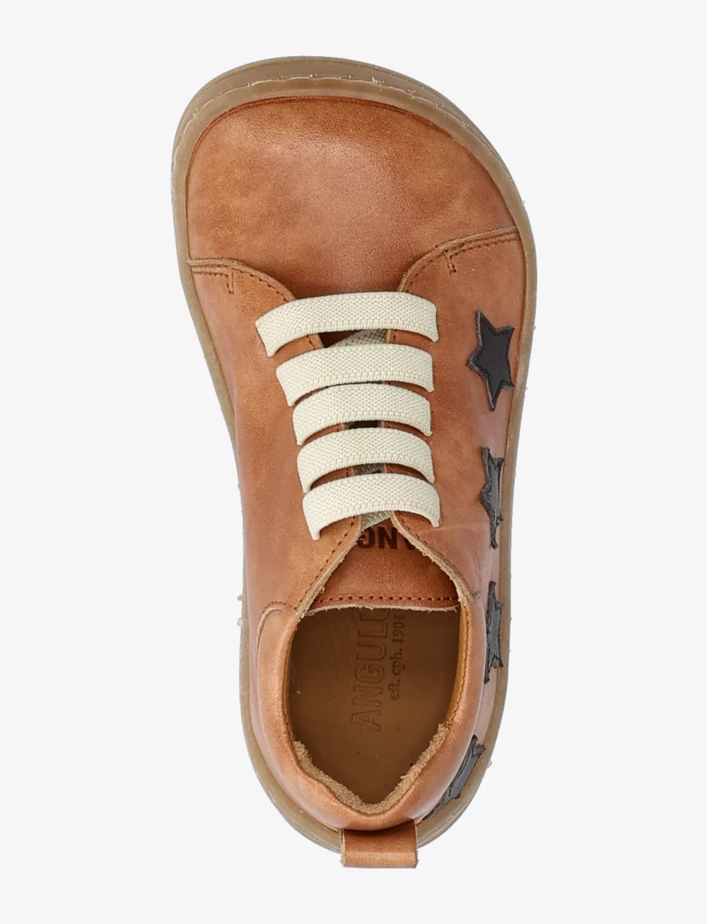 ANGULUS - Shoes - flat - with lace - niedriger schnitt - 1789/3200 tan/dark brown - 3