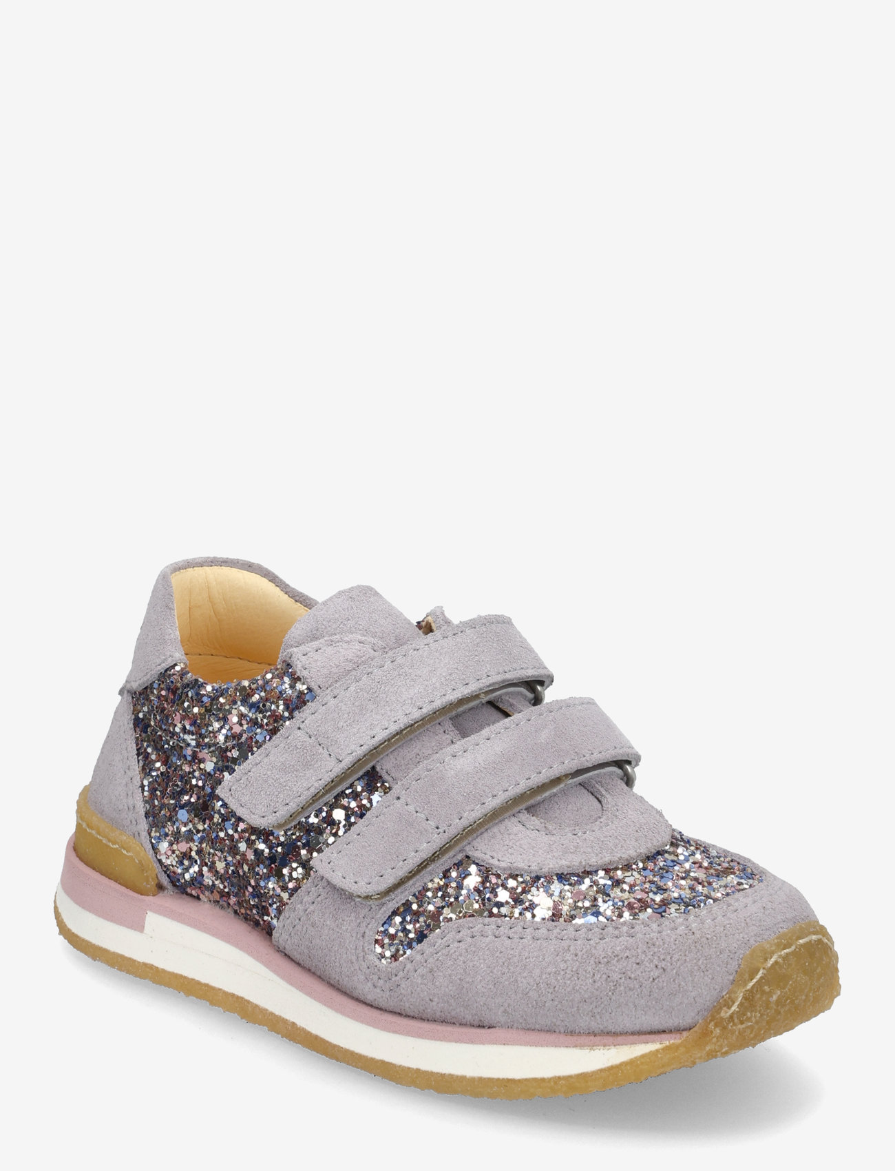 ANGULUS - Shoes - flat - with velcro - niedriger schnitt - 3296/3231 pastel multi glitter - 0