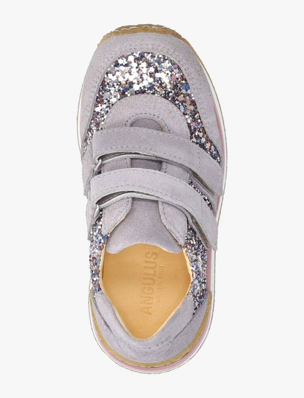 ANGULUS - Shoes - flat - with velcro - kõrge säärega tossud - 3296/3231 pastel multi glitter - 3