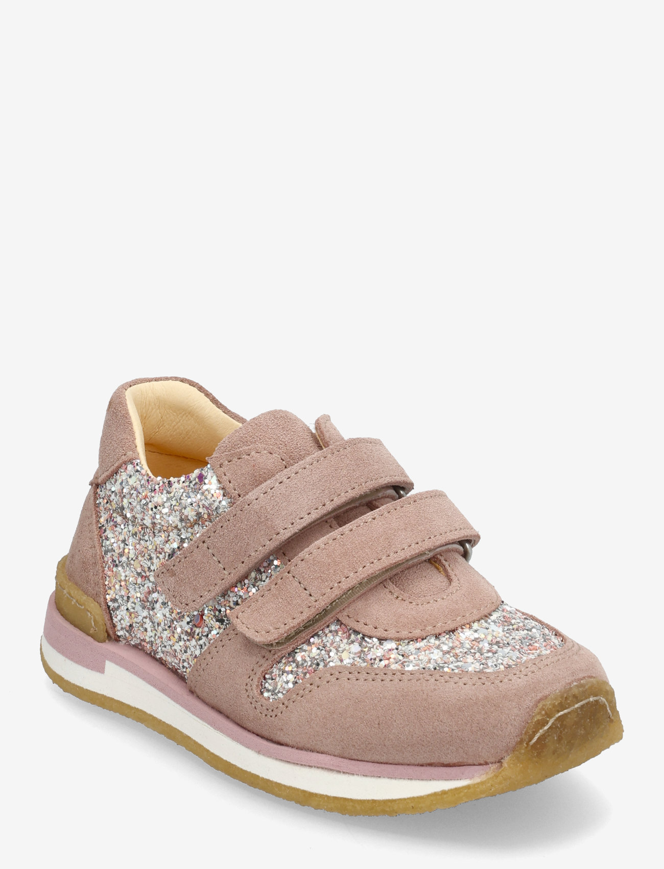 ANGULUS - Shoes - flat - with velcro - lave sneakers - 3293/3222 rosebud glitter/rose - 0