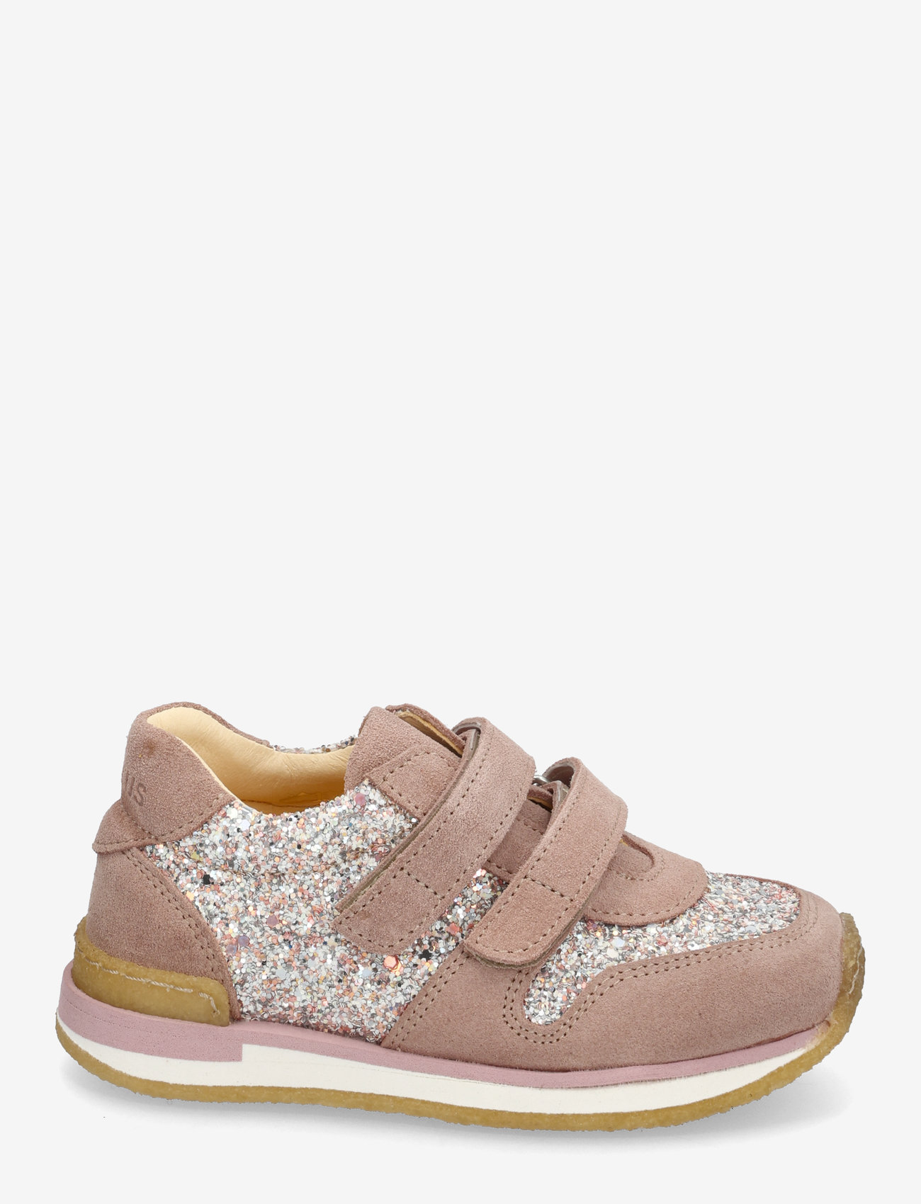 ANGULUS - Shoes - flat - with velcro - lave sneakers - 3293/3222 rosebud glitter/rose - 1