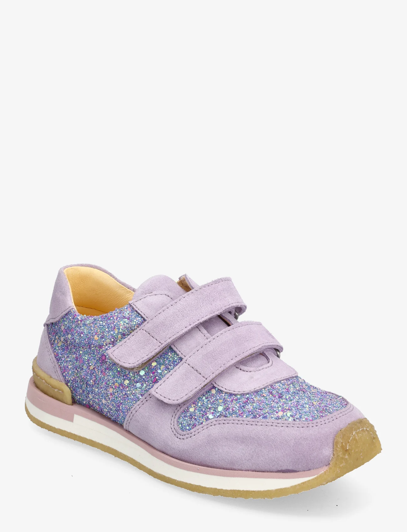 ANGULUS - Shoes - flat - with velcro - gode sommertilbud - 2245/2753 lilac/confetti glitt - 0