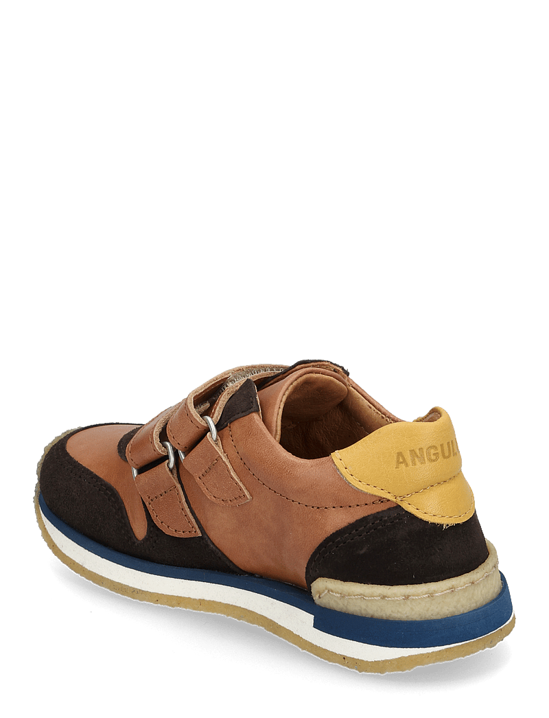 ANGULUS - Shoes - flat - with velcro - niedriger schnitt - 1779/1789/2719 dark brown/tan/ - 2
