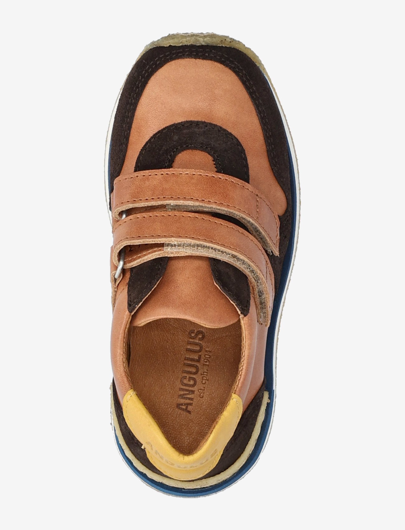 ANGULUS - Shoes - flat - with velcro - niedriger schnitt - 1779/1789/2719 dark brown/tan/ - 3