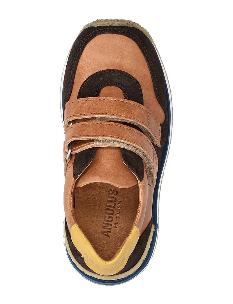 ANGULUS - Shoes - flat - with velcro - niedriger schnitt - 1779/1789/2719 dark brown/tan/ - 3