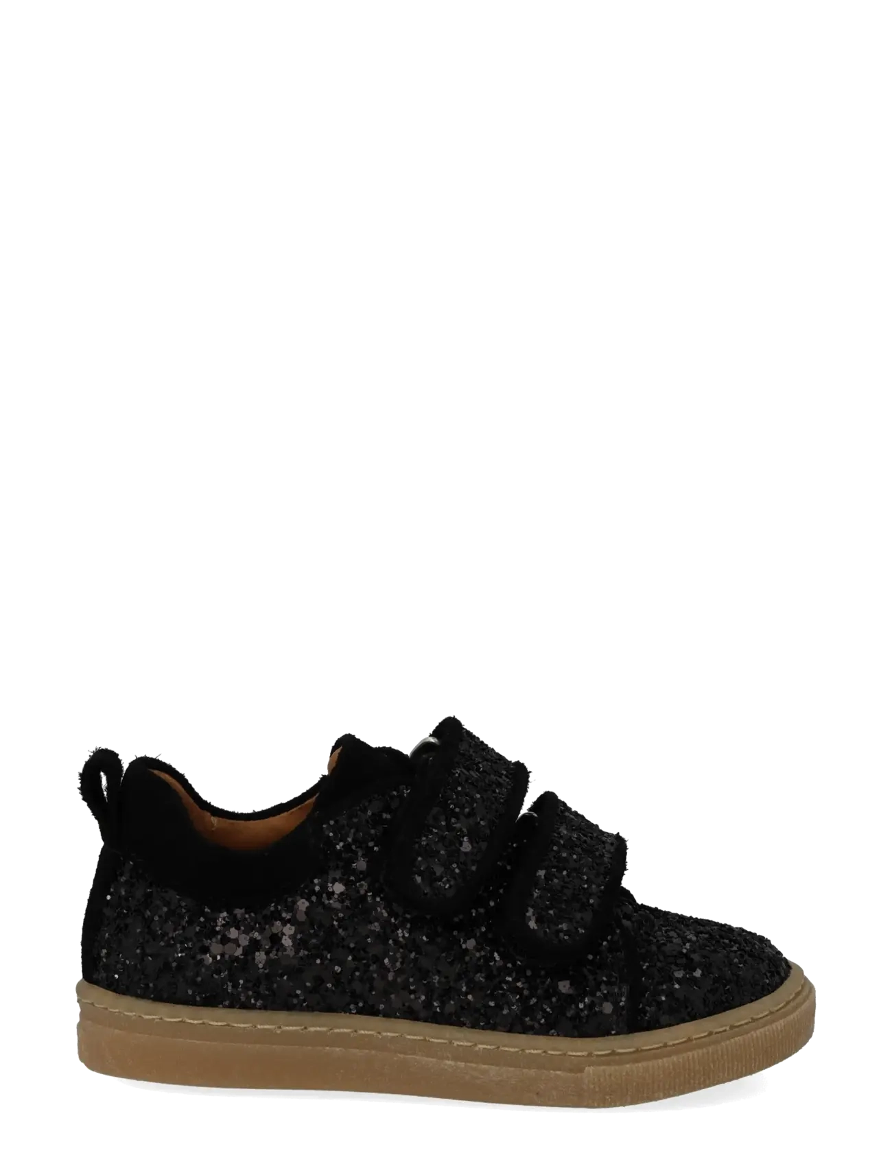 ANGULUS - Shoes - flat - with velcro - kõrge säärega tossud - 2486/1163 black glitter/black - 1