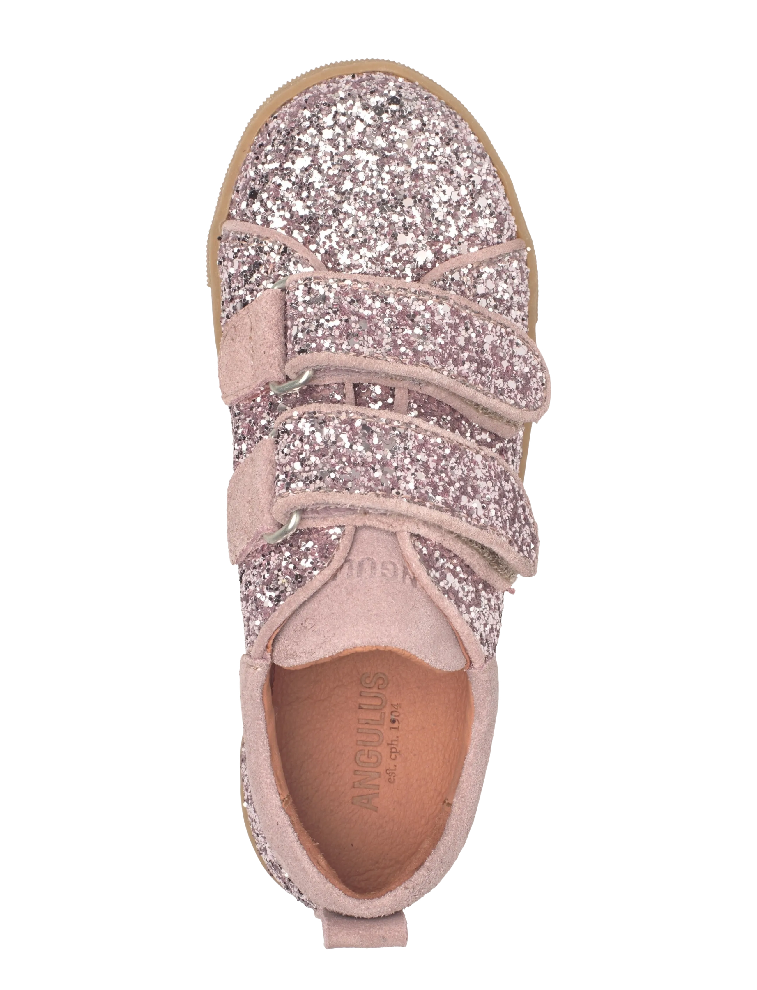ANGULUS - Shoes - flat - with velcro - low tops - 4033/3233 blossom glitter/fade - 3