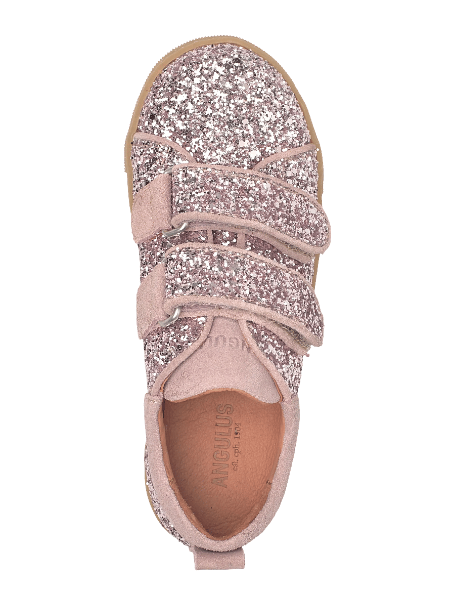 ANGULUS - Shoes - flat - with velcro - low tops - 4033/3233 blossom glitter/fade - 3