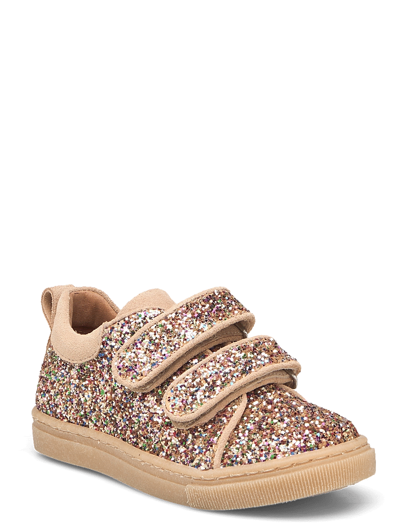 ANGULUS - Shoes - flat - with velcro - låga sneakers - 2488/1149 multi glitter/sand - 0