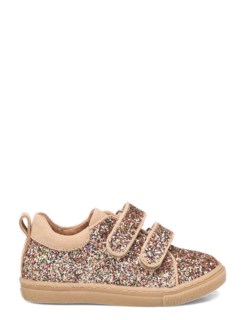 ANGULUS - Shoes - flat - with velcro - låga sneakers - 2488/1149 multi glitter/sand - 1
