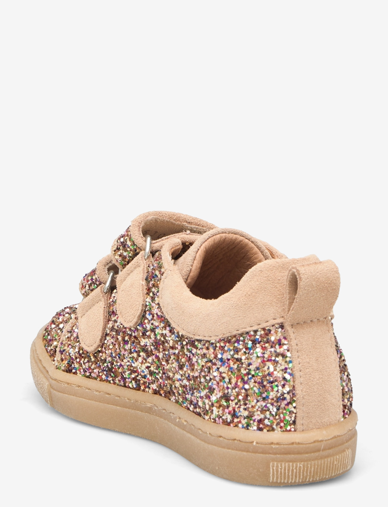 ANGULUS - Shoes - flat - with velcro - låga sneakers - 2488/1149 multi glitter/sand - 2