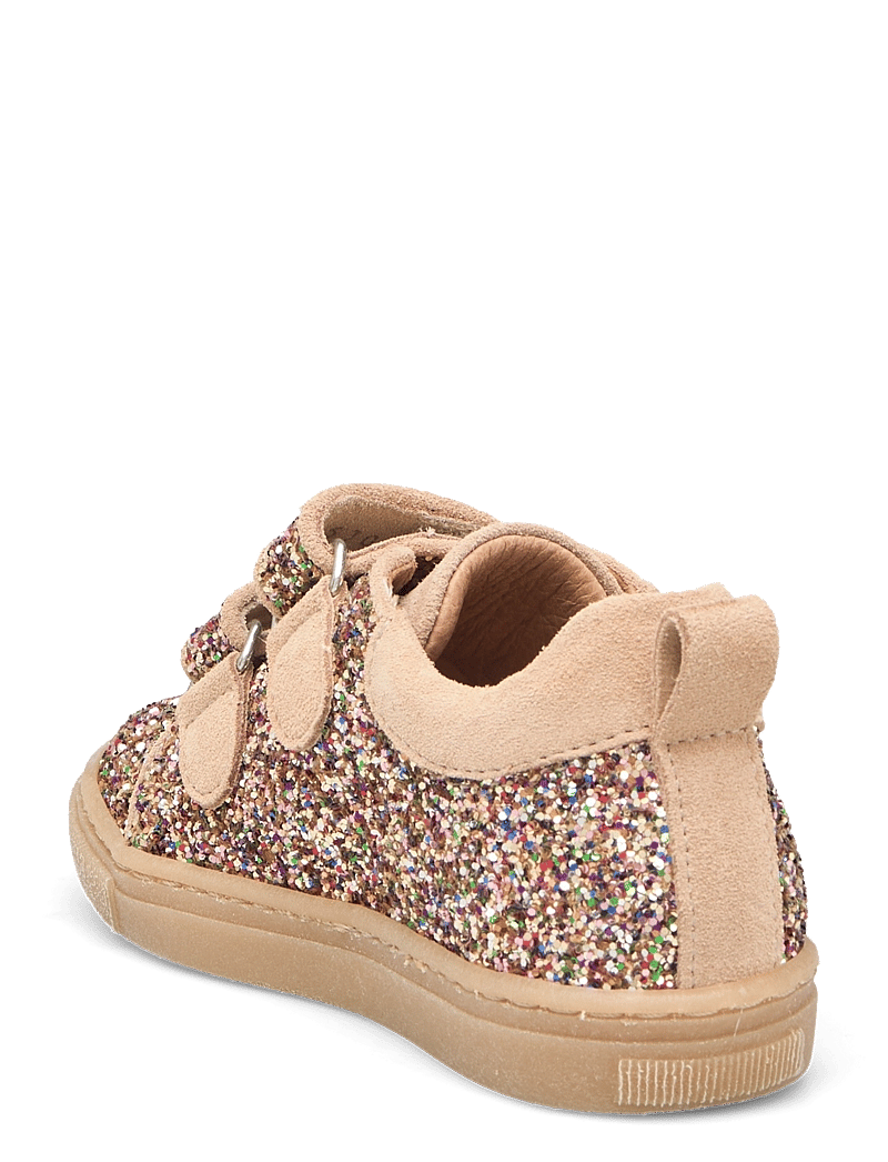 ANGULUS - Shoes - flat - with velcro - låga sneakers - 2488/1149 multi glitter/sand - 2