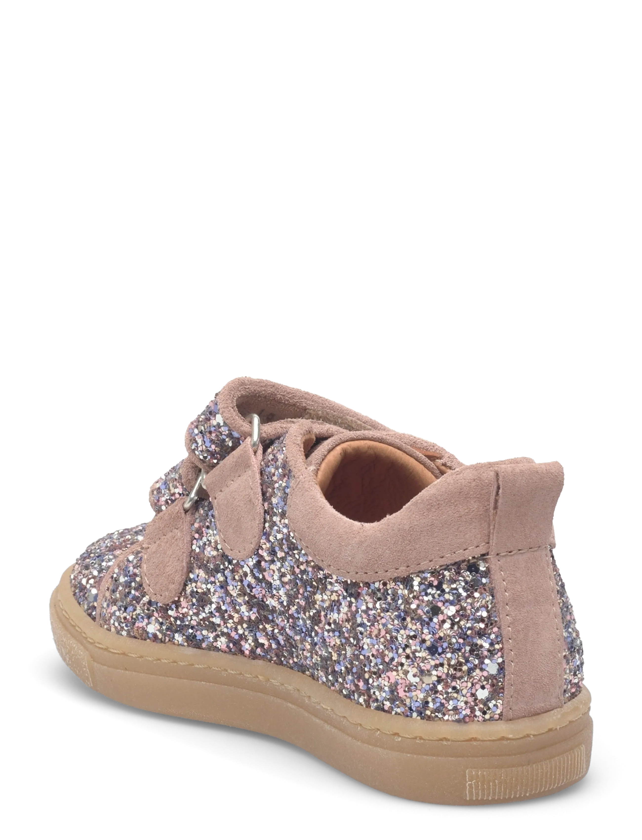ANGULUS - Shoes - flat - with velcro - niedriger schnitt - 3296/3222 pastel multi glitter - 2