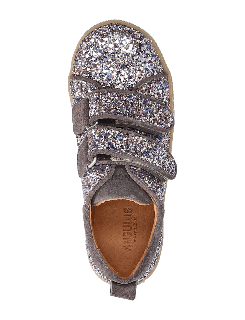 ANGULUS - Shoes - flat - with velcro - ar zemu augšdaļu - 3296/2203 pastel multi glitter - 3