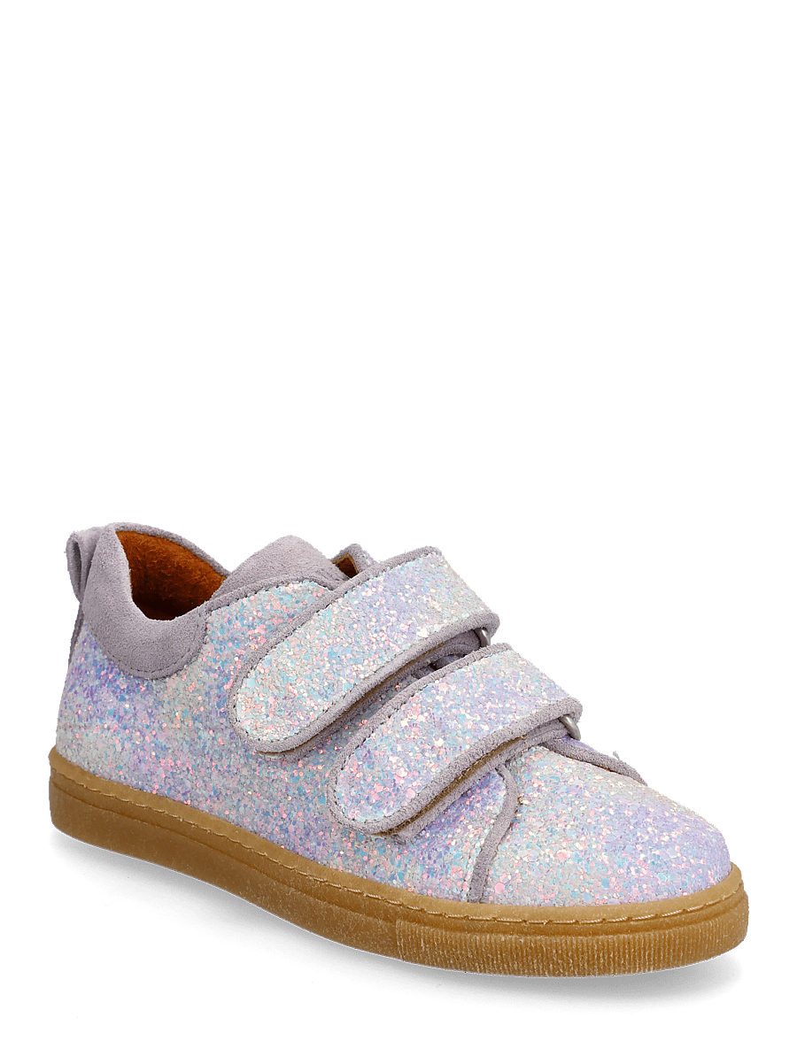 ANGULUS - Shoes - flat - with velcro - low tops - 4035/3231 unicorn glitter/lila - 0