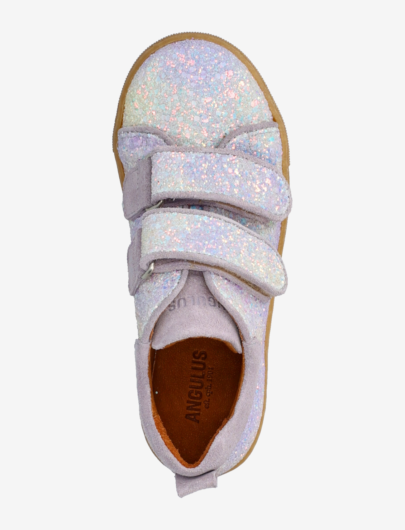ANGULUS - Shoes - flat - with velcro - lave sneakers - 4035/3231 unicorn glitter/lila - 3