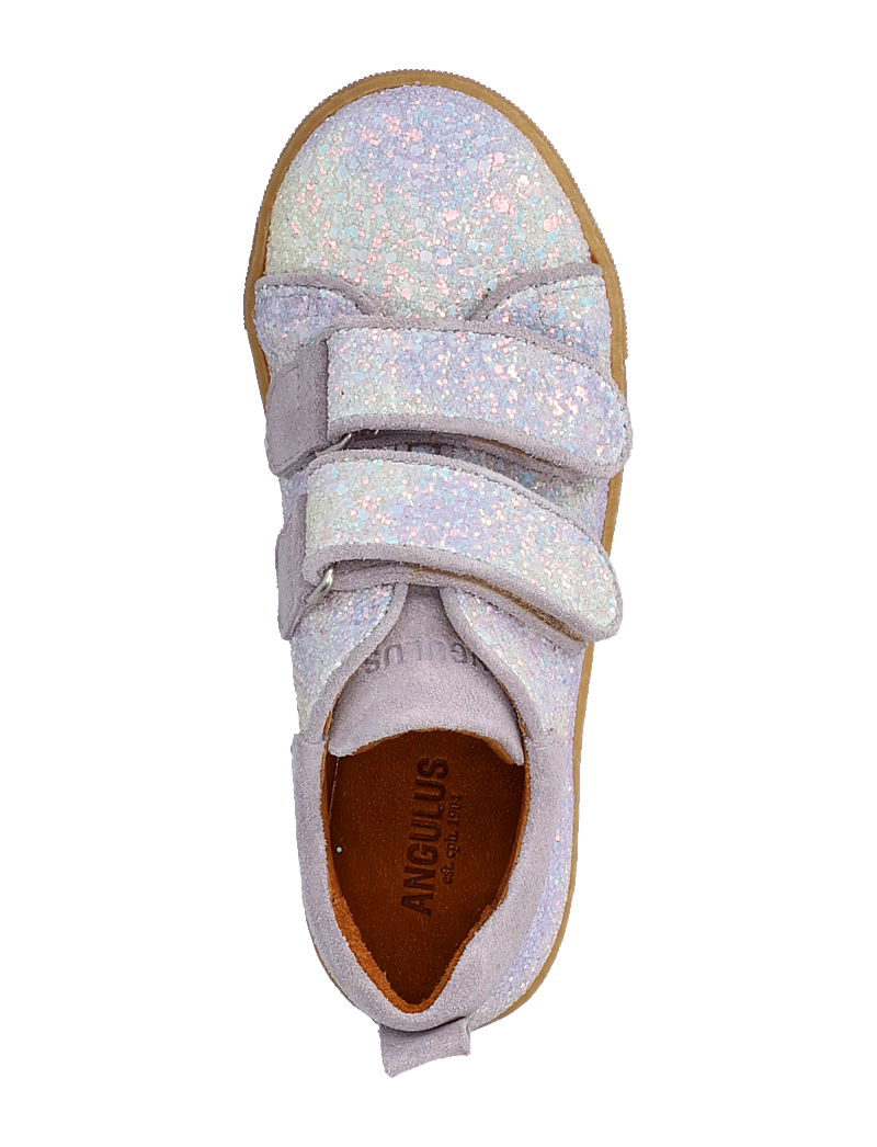 ANGULUS - Shoes - flat - with velcro - lave sneakers - 4035/3231 unicorn glitter/lila - 3