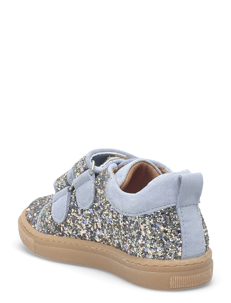 ANGULUS - Shoes - flat - with velcro - niedriger schnitt - 3619/4610 spring multi glitter - 2