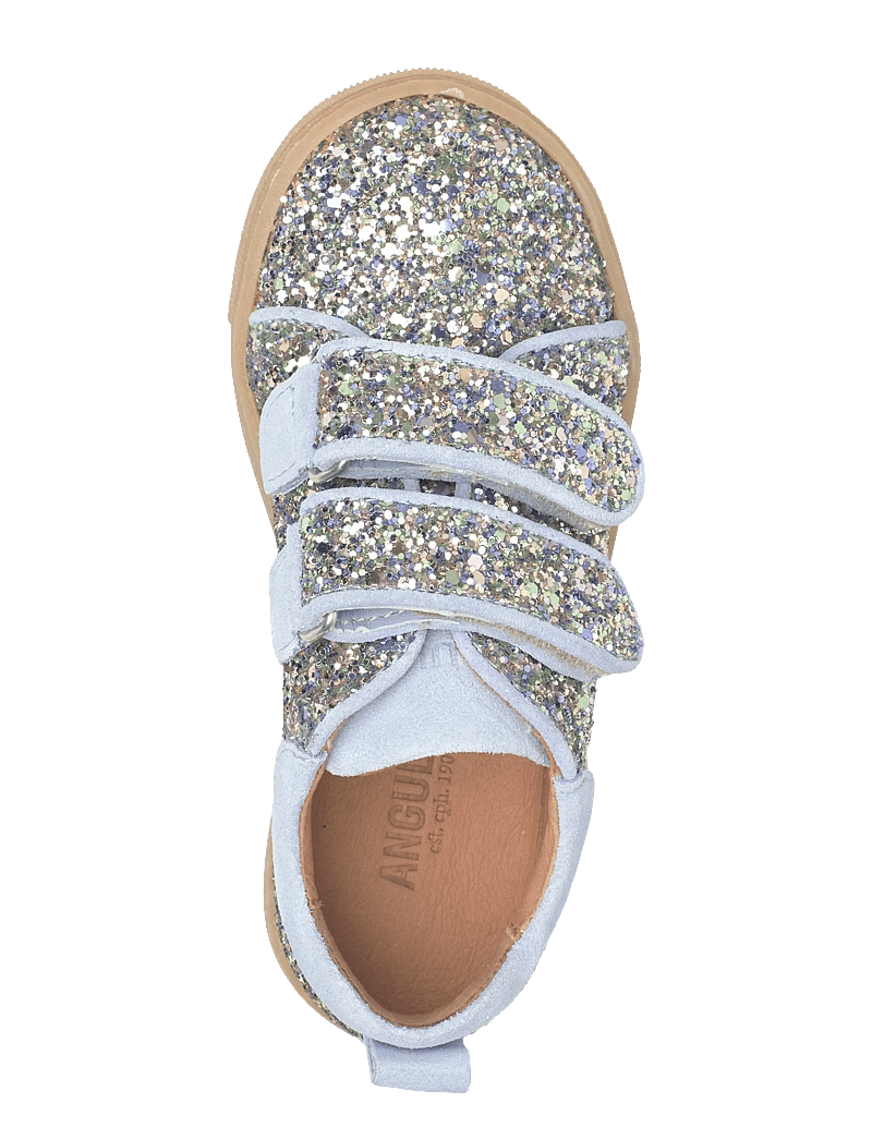 ANGULUS - Shoes - flat - with velcro - låga sneakers - 3619/4610 spring multi glitter - 3
