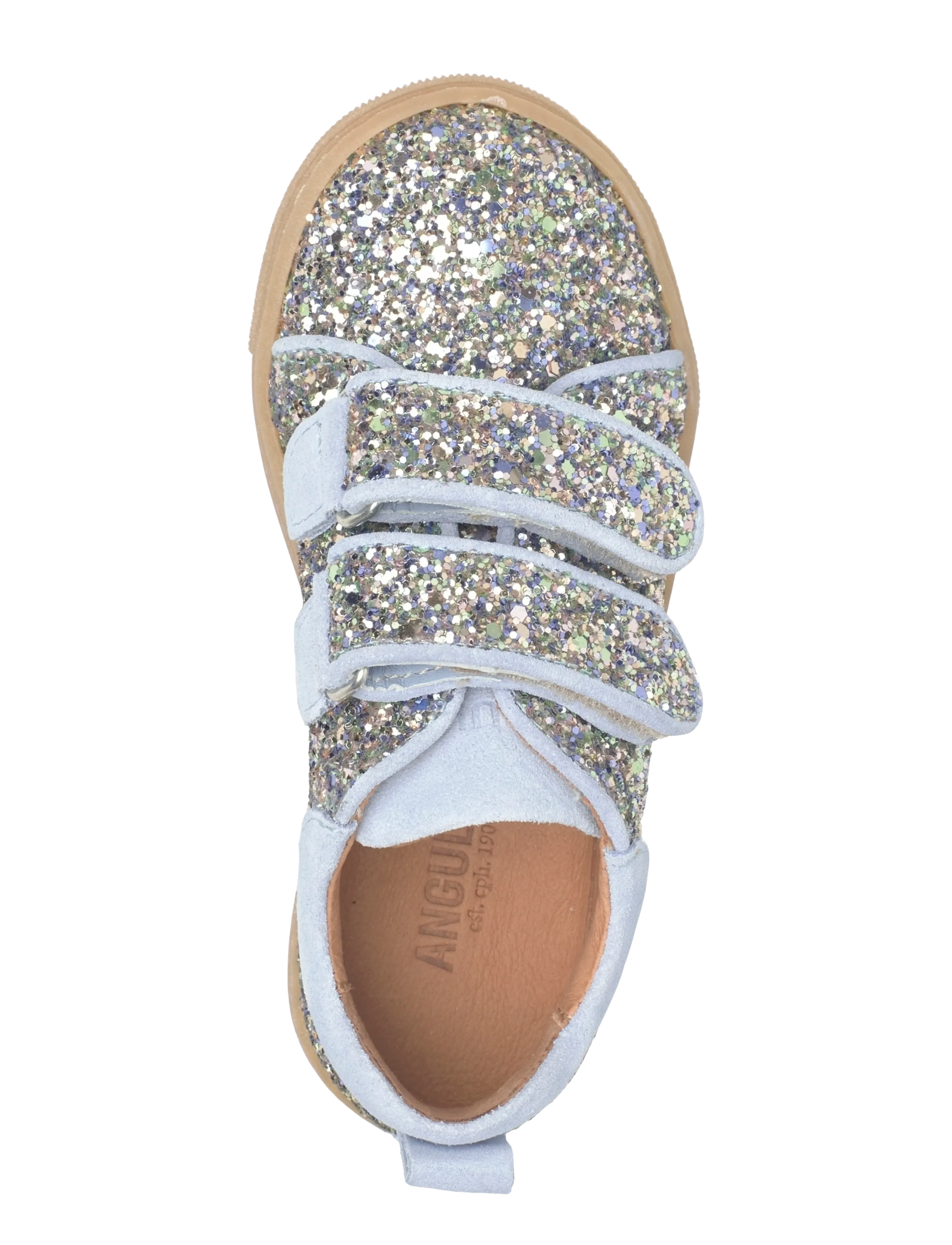 ANGULUS - Shoes - flat - with velcro - niedriger schnitt - 3619/4610 spring multi glitter - 3
