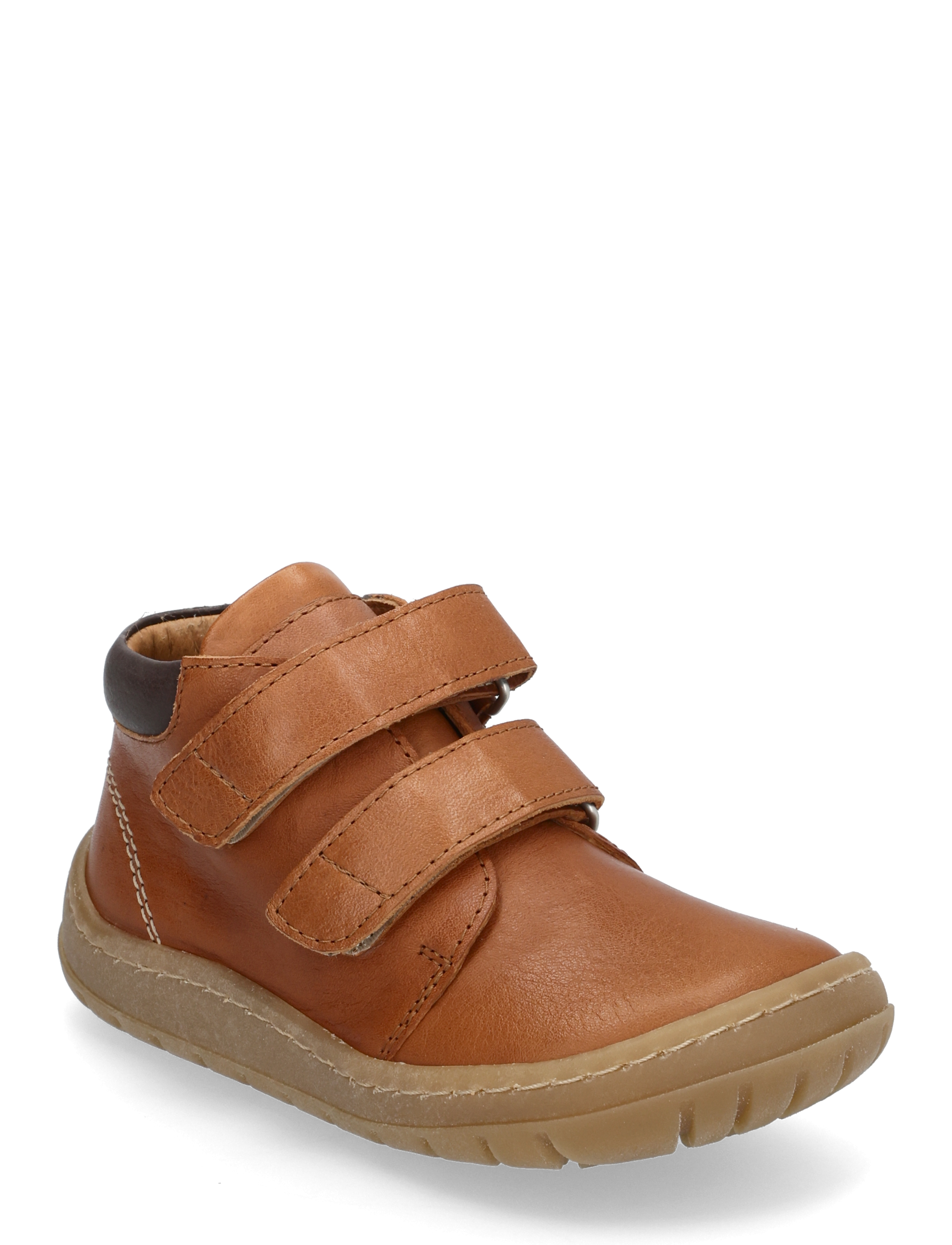 ANGULUS Shoes - flat - with velcro - 4 for 3 - 1545/1789/3200 COGNAC/TAN/DARK / brown