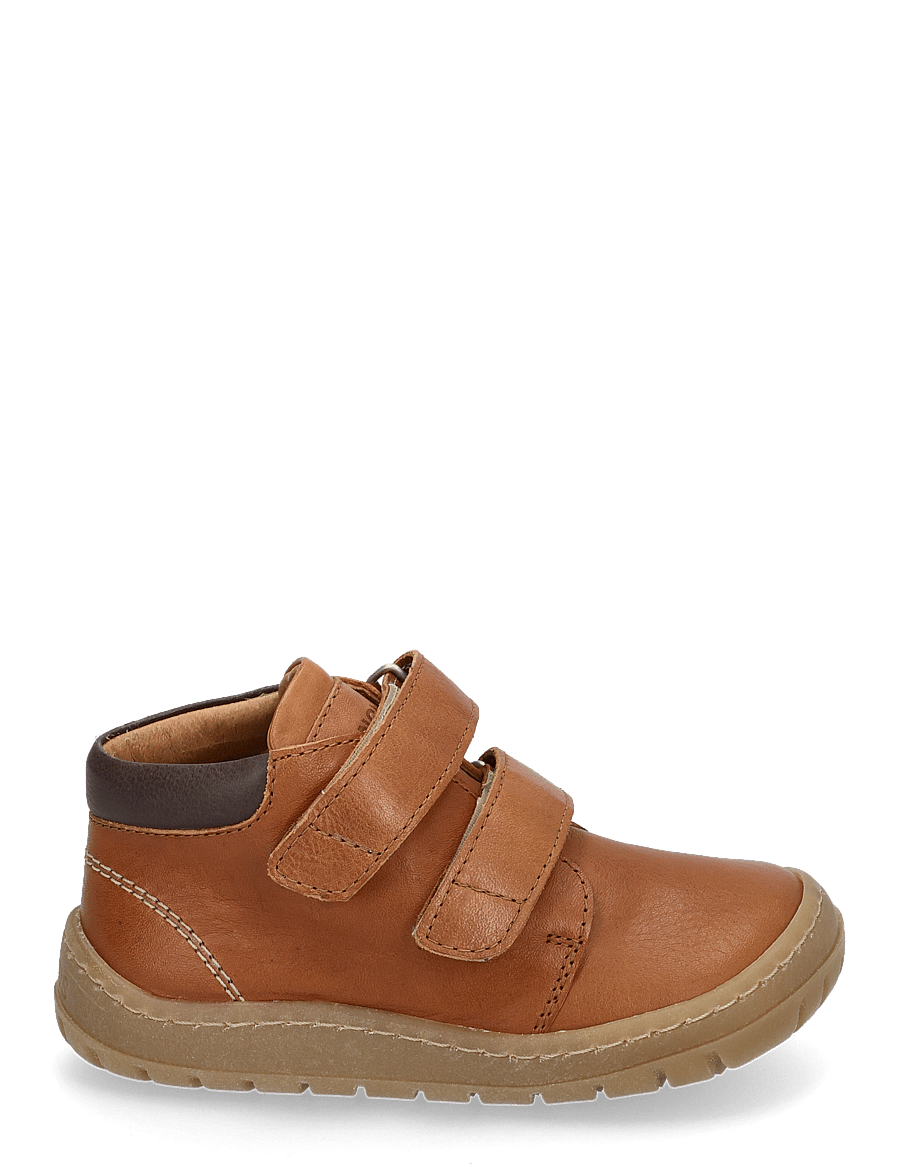 ANGULUS - Shoes - flat - with velcro - hoher schnitt - 1545/1789/3200 cognac/tan/dark - 1
