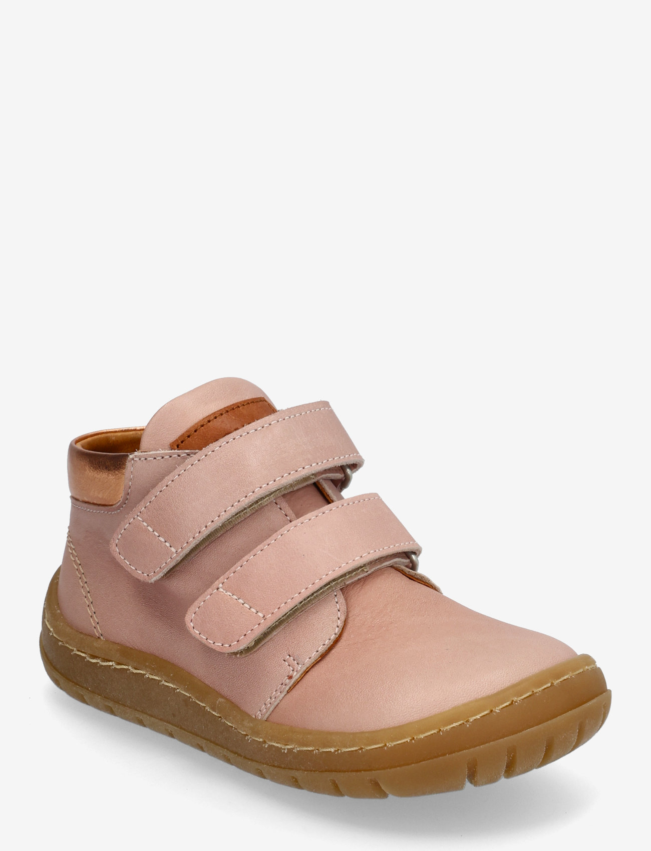 ANGULUS - Shoes - flat - with velcro - høje sneakers - 3203/1789/3328 rosebud/tan/cop - 0