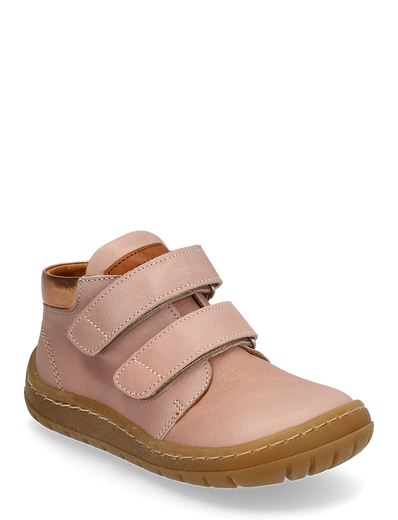 ANGULUS - Shoes - flat - with velcro - høje sneakers - 3203/1789/3328 rosebud/tan/cop - 0