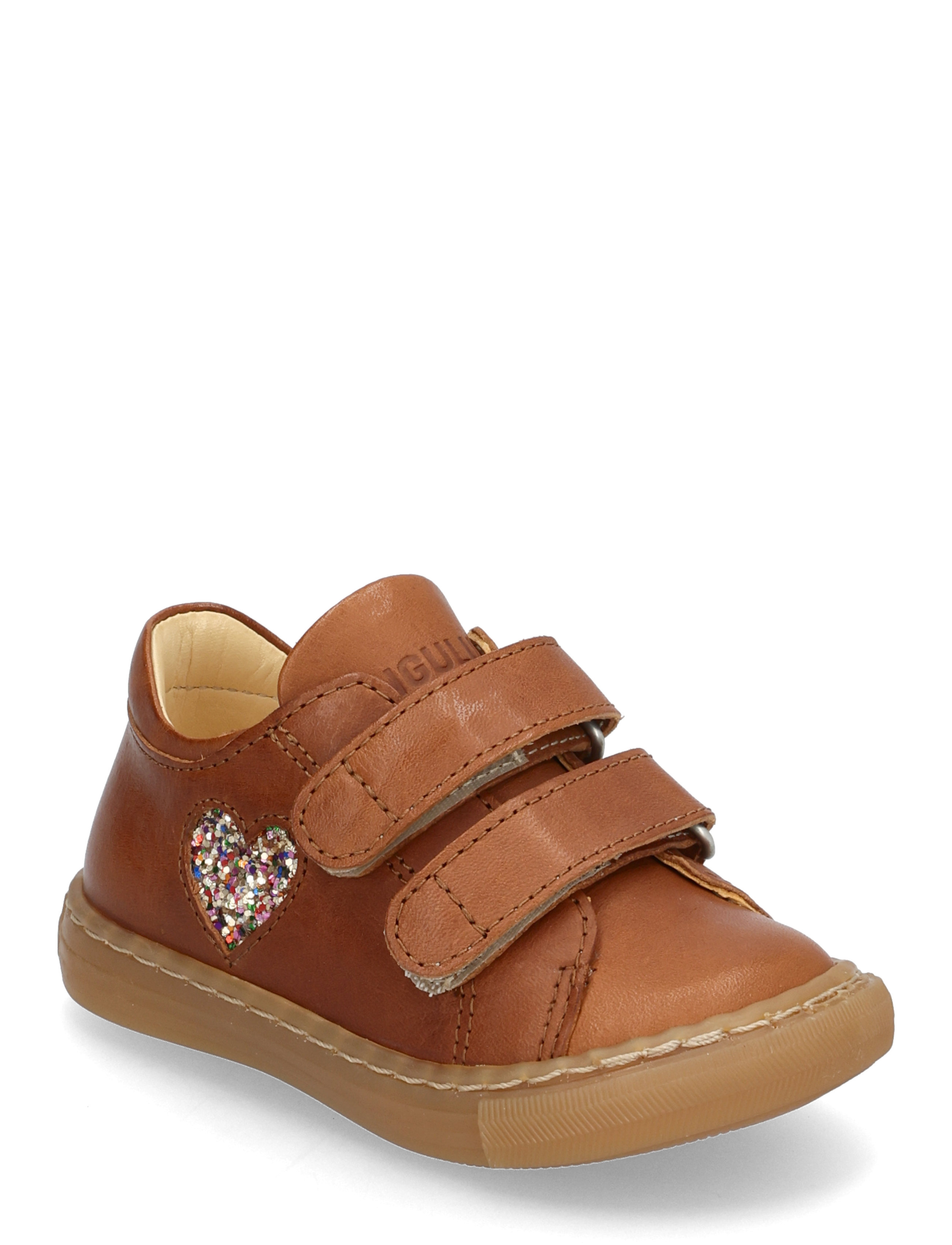 ANGULUS Shoes Flat With Velcro, Børn, Flade Børnesko Med Velcro, Brun, Str: 24-15.3CM