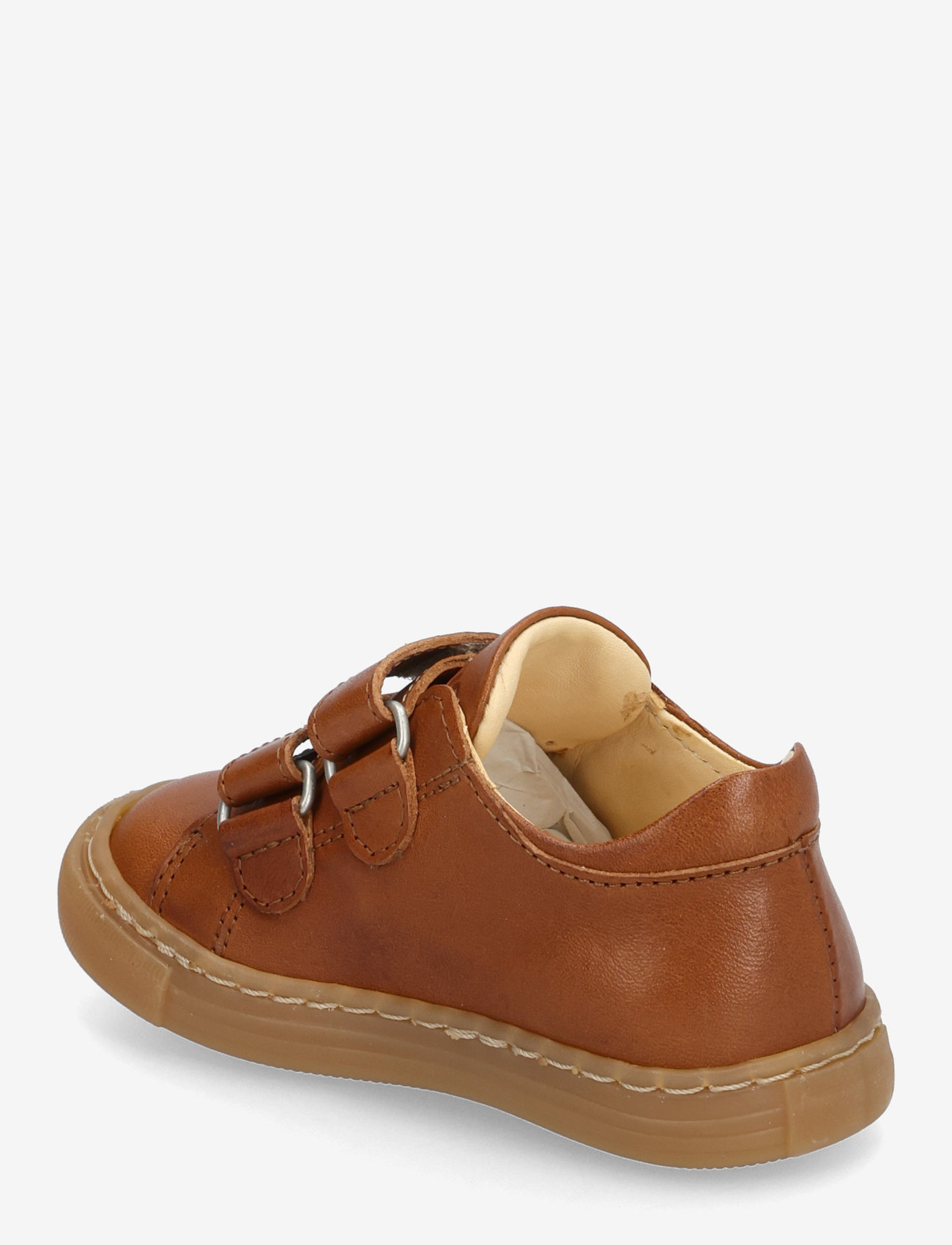 ANGULUS - Shoes - flat - with velcro - kõrge säärega tossud - 1545/2488 cognac/multi glitter - 2