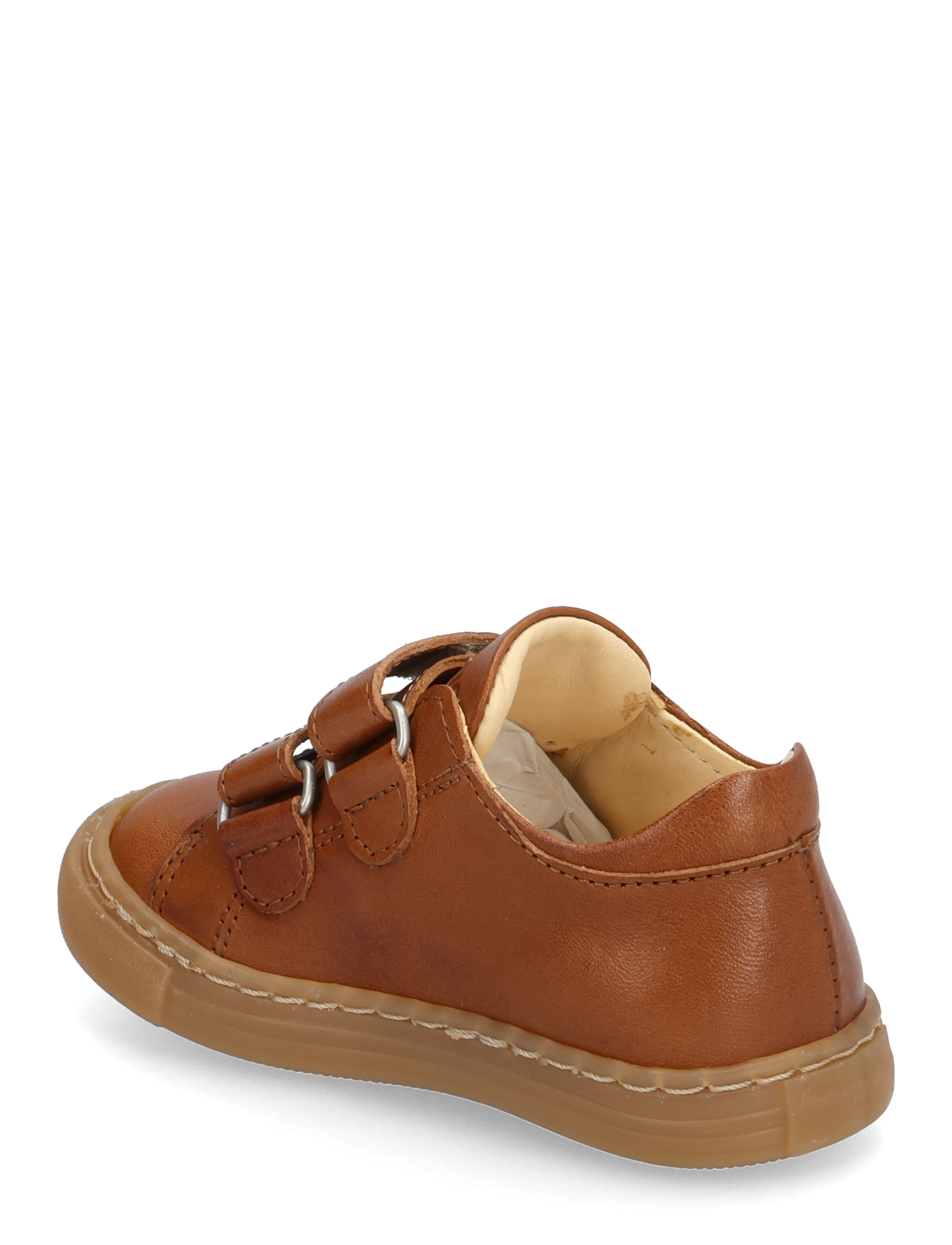 ANGULUS - Shoes - flat - with velcro - low tops - 1545/2488 cognac/multi glitter - 2