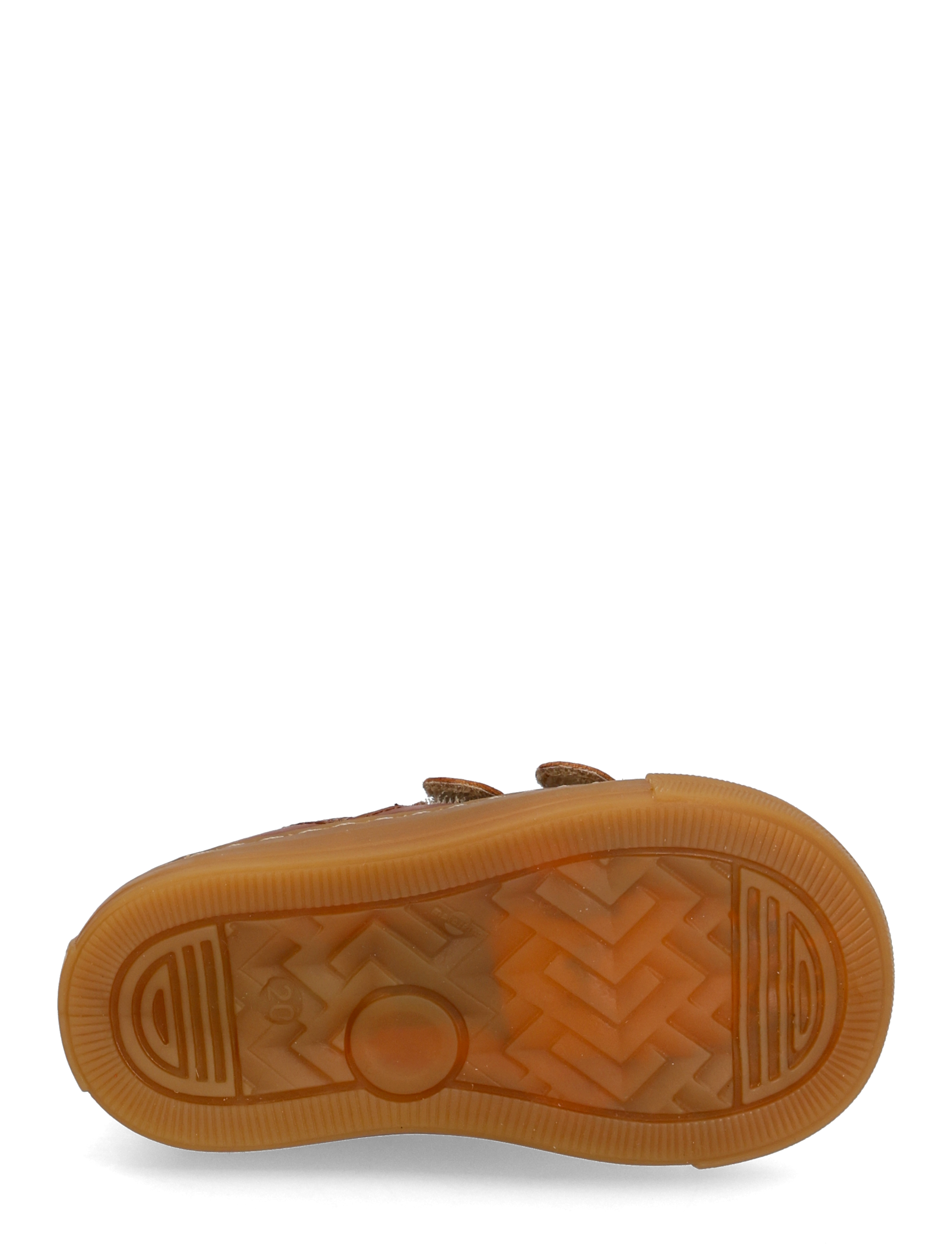 ANGULUS - Shoes - flat - with velcro - low tops - 1545/2488 cognac/multi glitter - 4