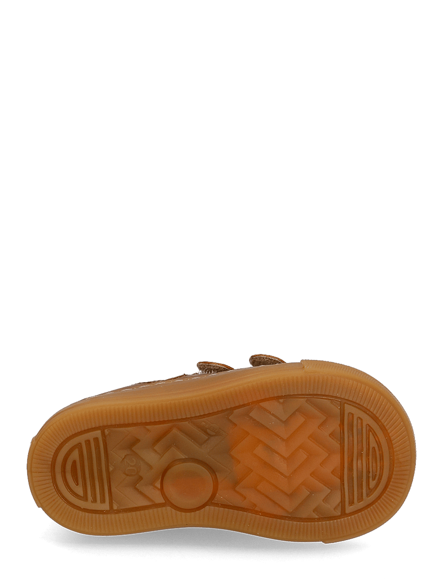 ANGULUS - Shoes - flat - with velcro - low tops - 1545/2488 cognac/multi glitter - 4