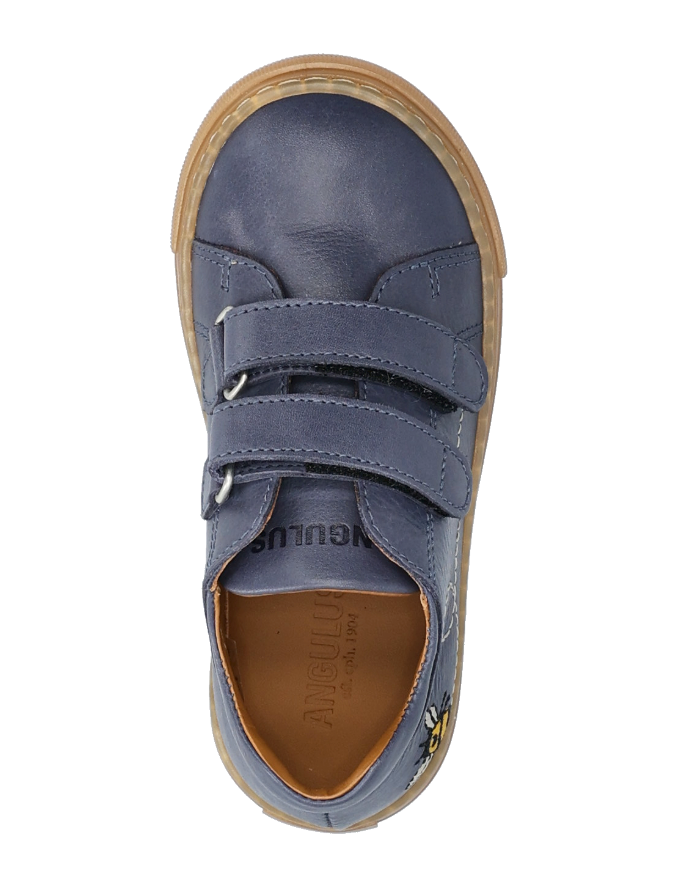 ANGULUS - Shoes - flat - with velcro - 2722 indigo - 3