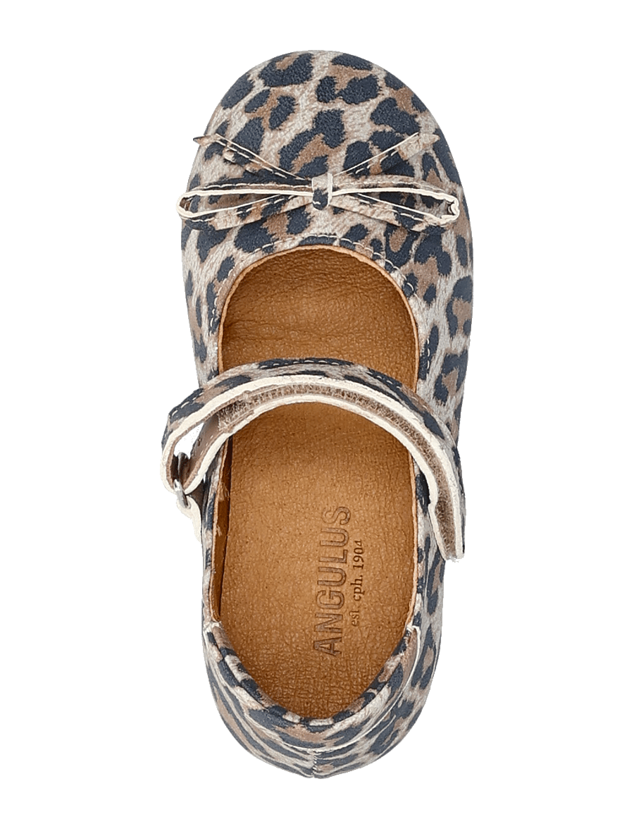 ANGULUS - Ballerina - balleriinat ja slip on -kengät - 3609 leopard suede - 4