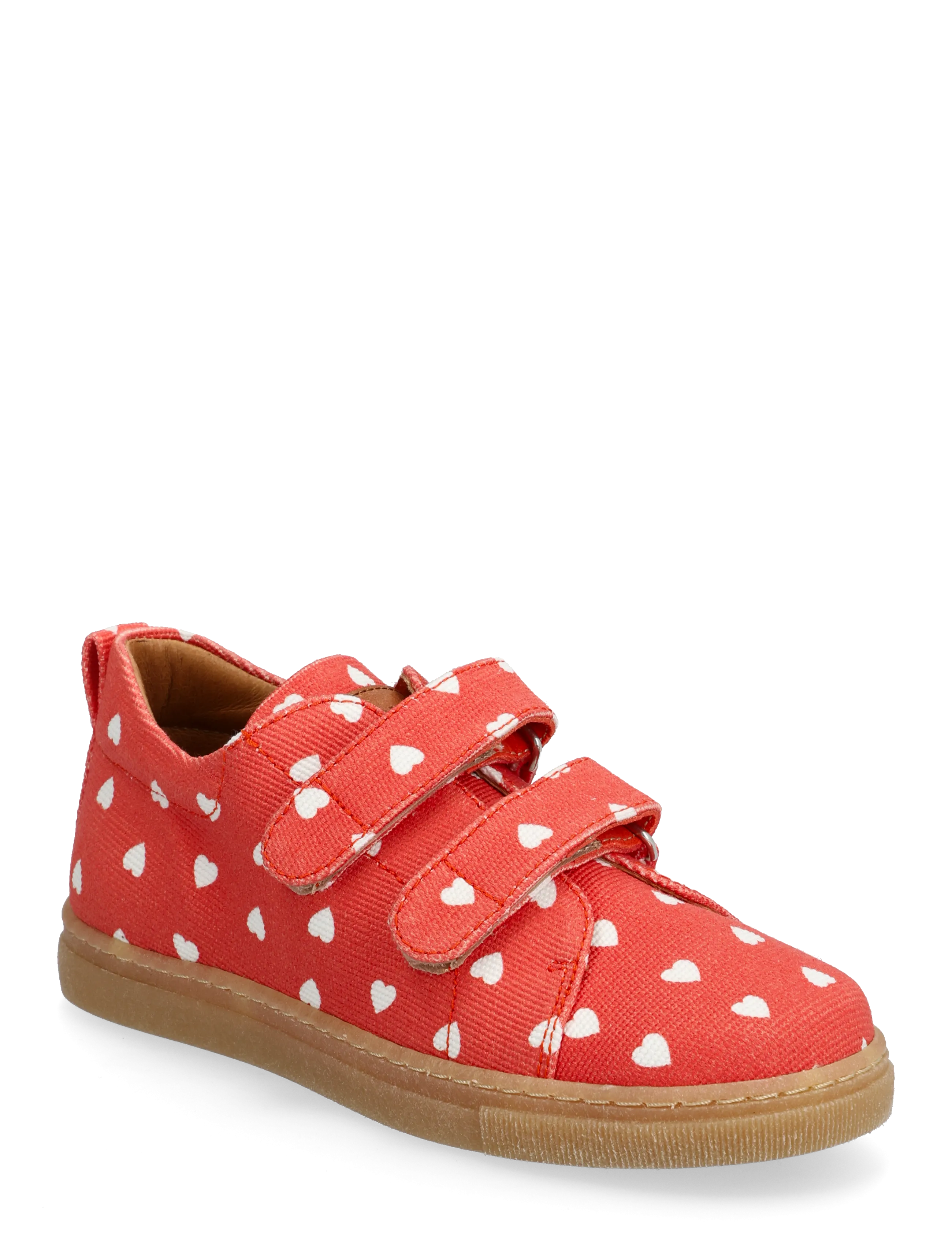 ANGULUS Shoes Flat With Velcro, Børn, Børne Flade Sko Med Velcro, Rød, Str: 30
