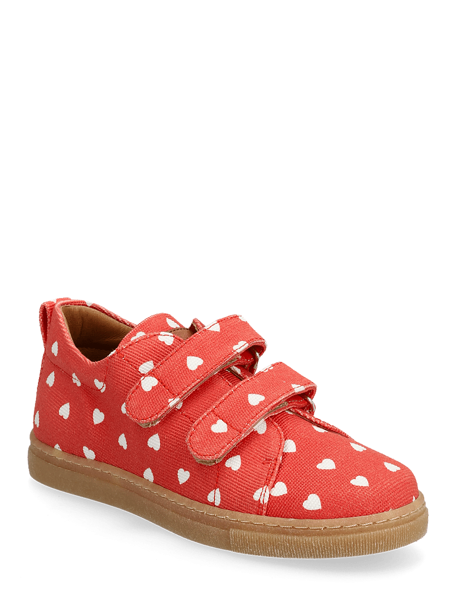 ANGULUS - Shoes - flat - with velcro - låga sneakers - 3931/1789 coral heart/tan - 0