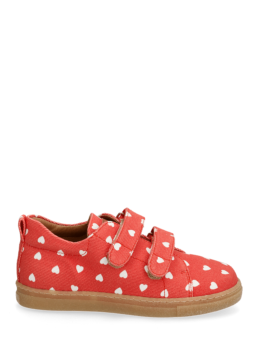 ANGULUS - Shoes - flat - with velcro - låga sneakers - 3931/1789 coral heart/tan - 1