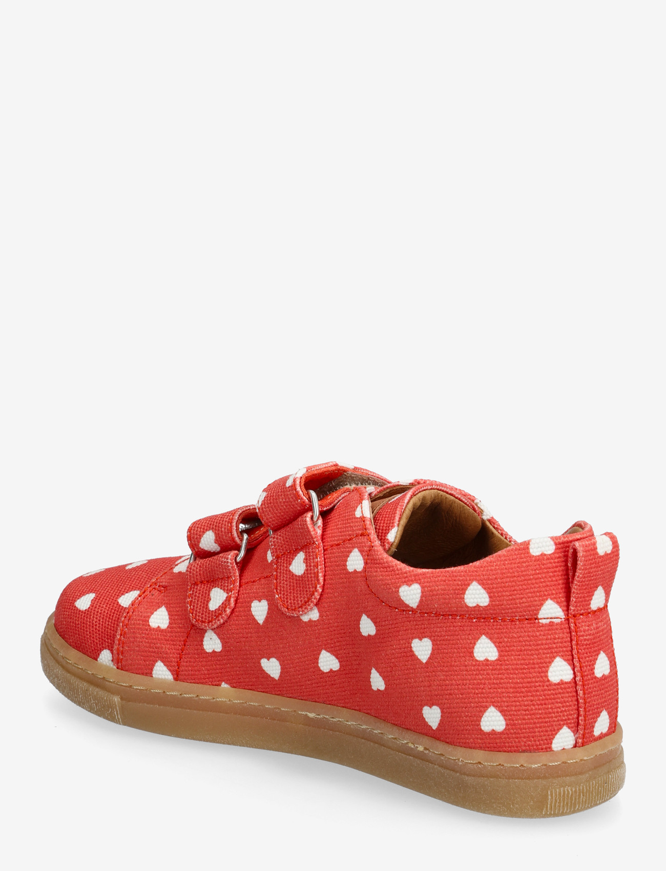 ANGULUS - Shoes - flat - with velcro - lave sneakers - 3931/1789 coral heart/tan - 2