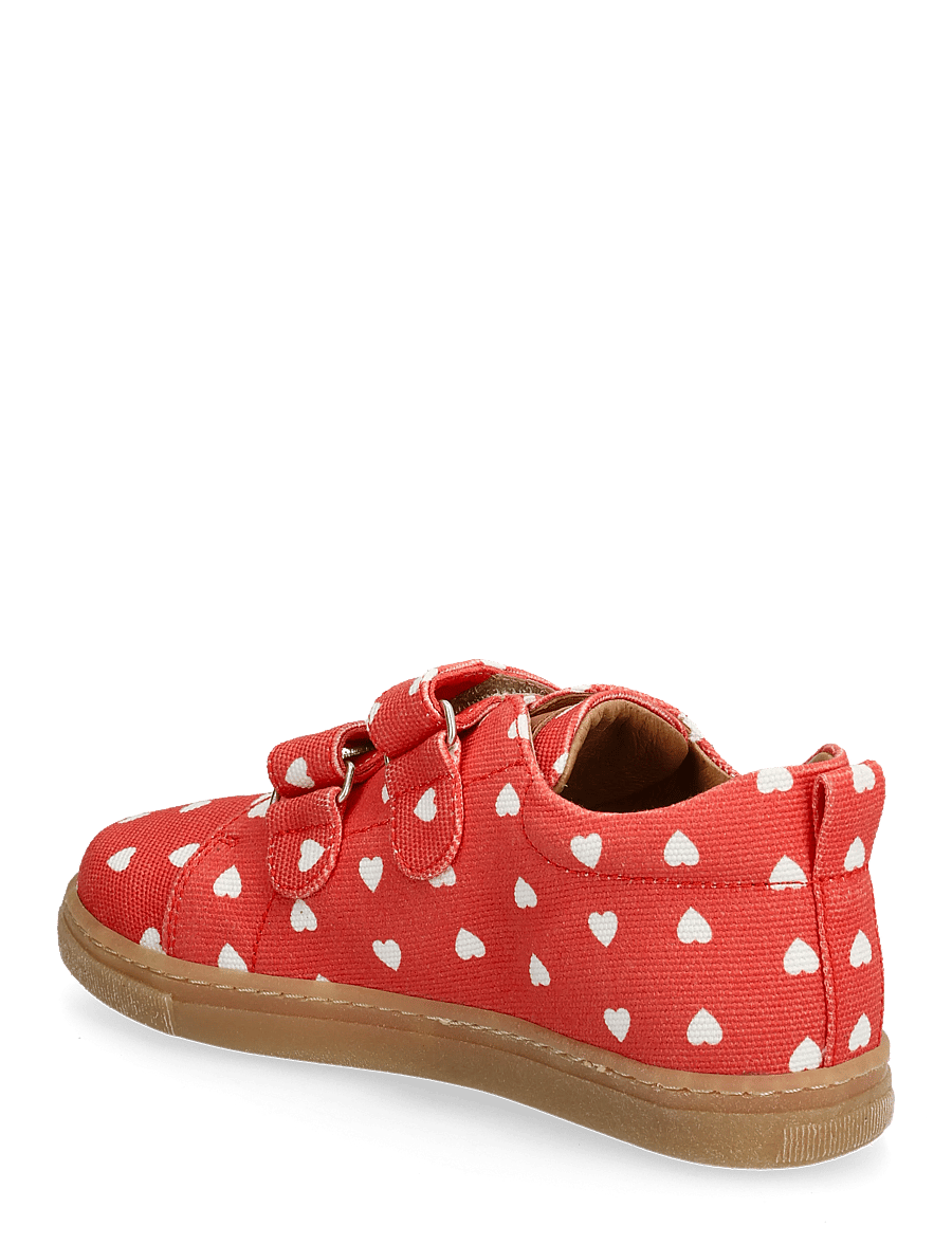 ANGULUS - Shoes - flat - with velcro - låga sneakers - 3931/1789 coral heart/tan - 2
