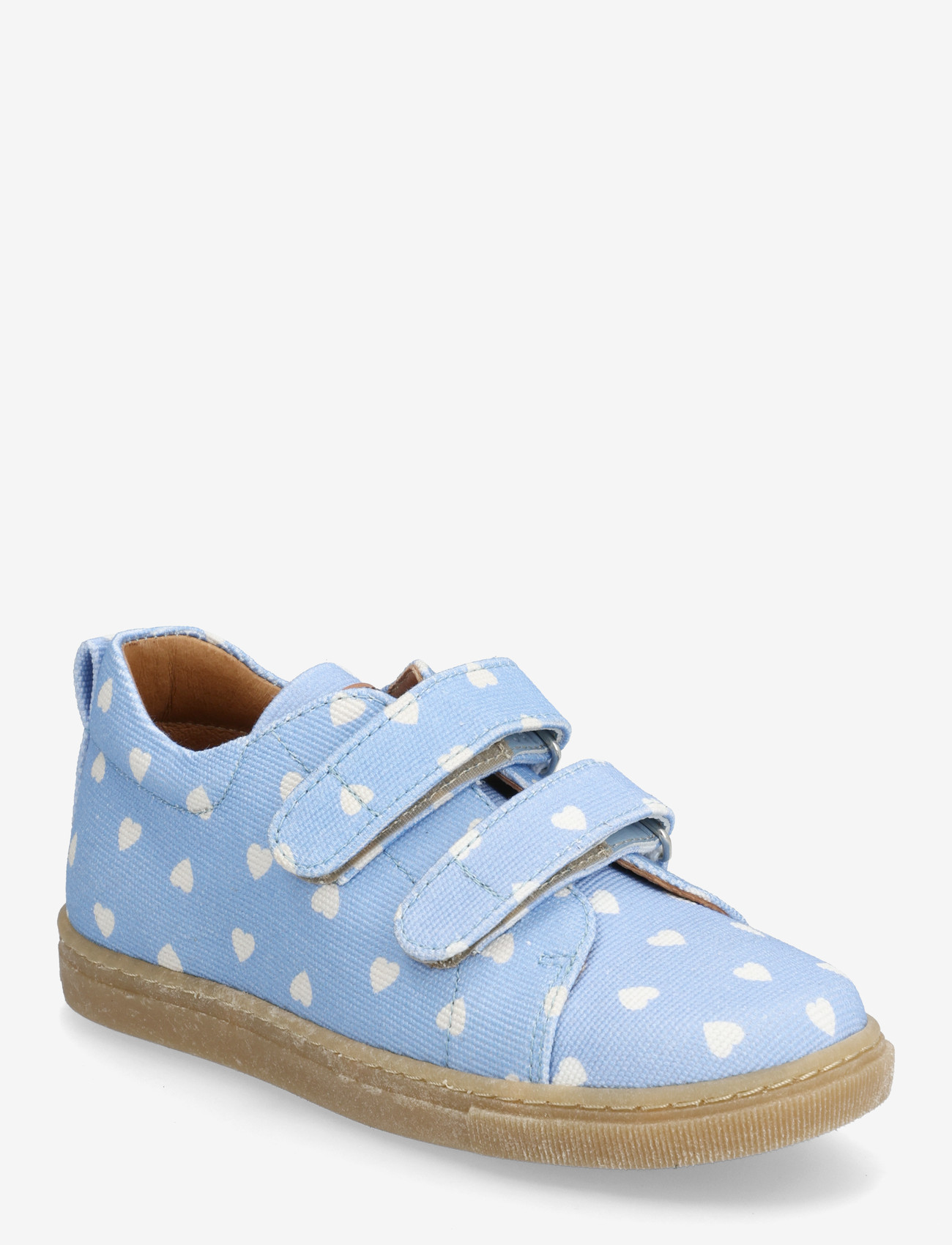 ANGULUS - Shoes - flat - with velcro - kõrge säärega tossud - 3923/1789 sky blue heart/tan - 0