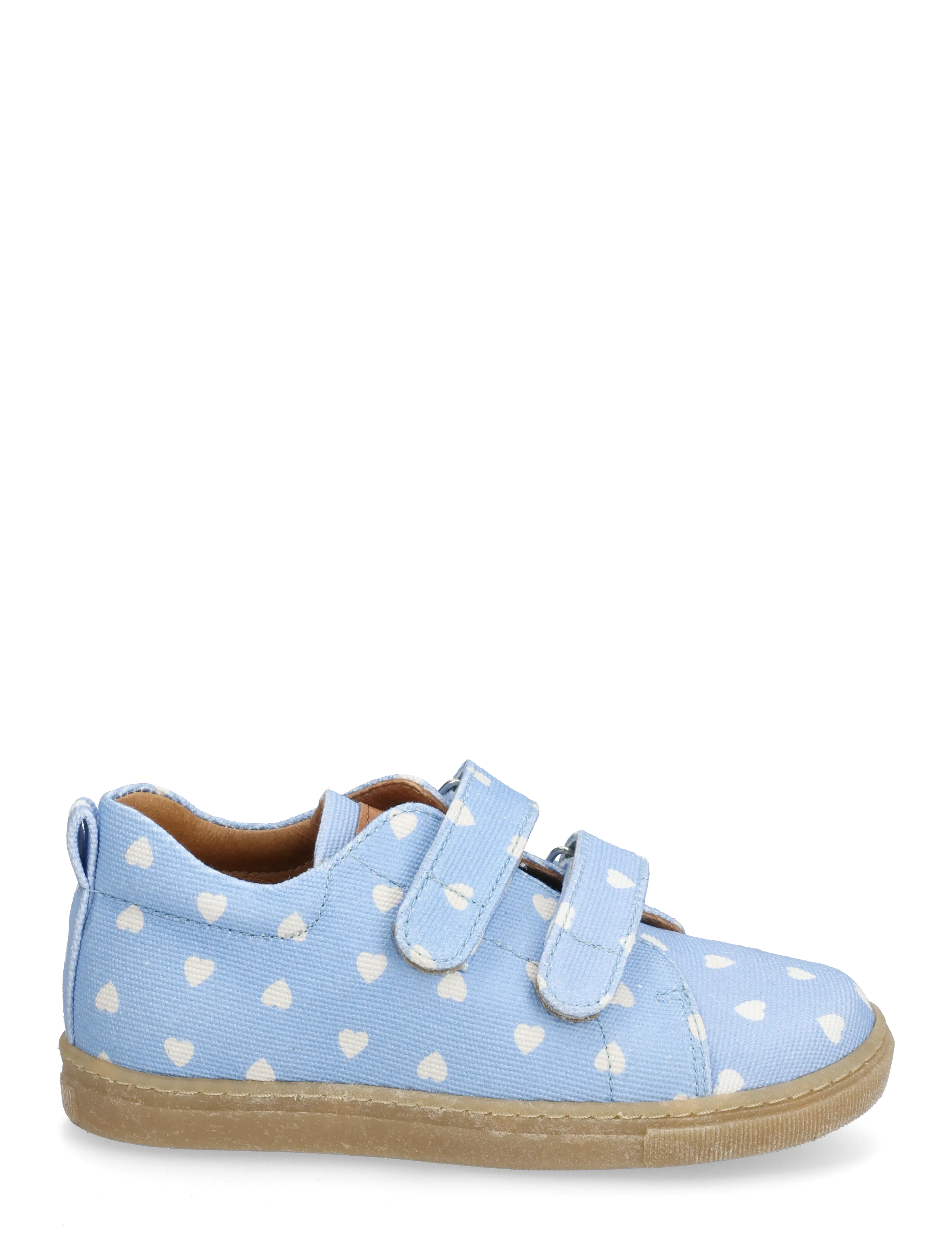 ANGULUS - Shoes - flat - with velcro - låga sneakers - 3923/1789 sky blue heart/tan - 1