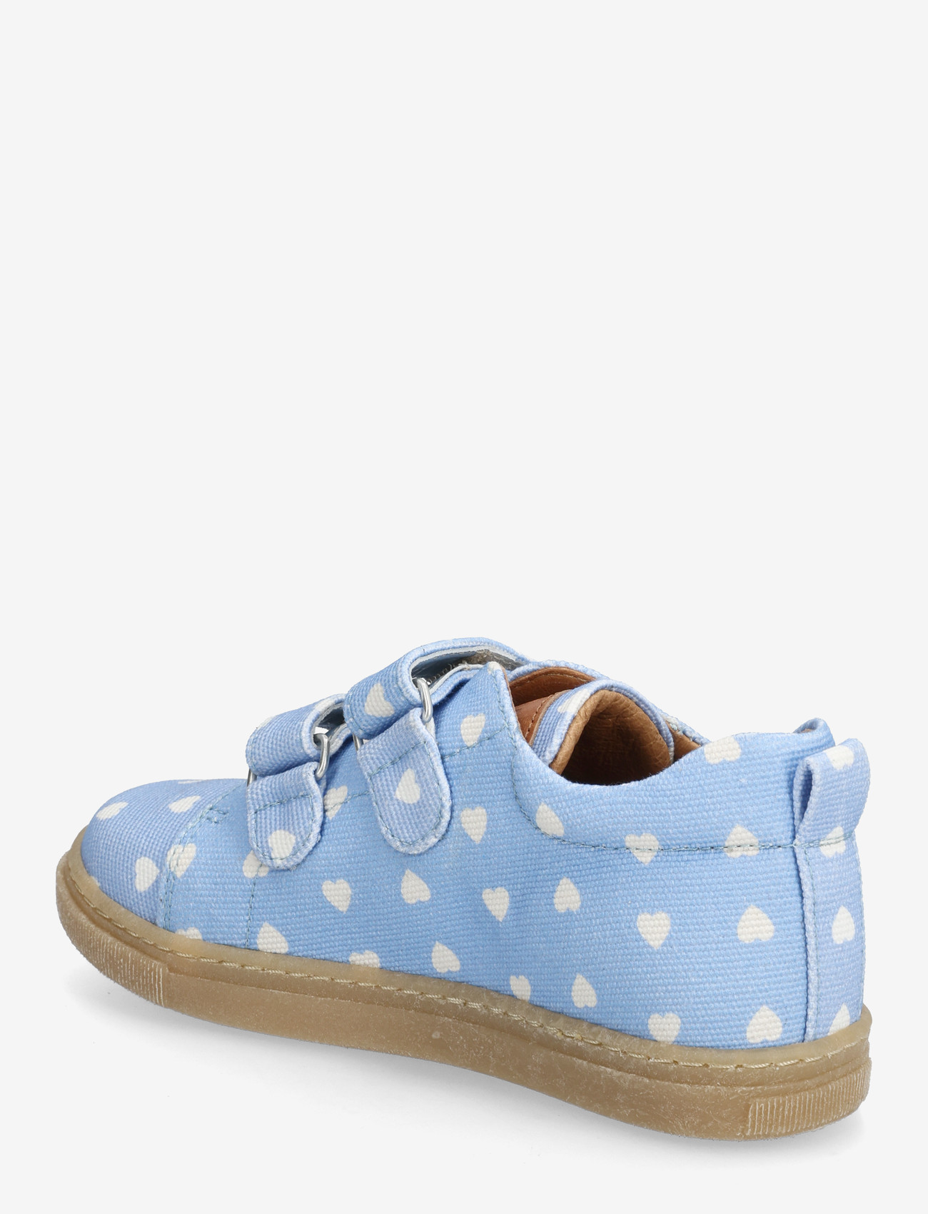 ANGULUS - Shoes - flat - with velcro - kõrge säärega tossud - 3923/1789 sky blue heart/tan - 2