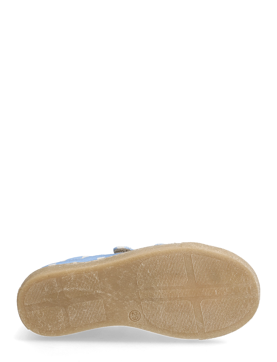 ANGULUS - Shoes - flat - with velcro - niedriger schnitt - 3923/1789 sky blue heart/tan - 4
