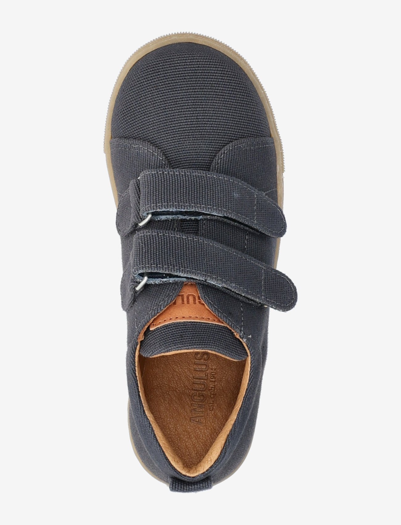 ANGULUS - Shoes - flat - with velcro - niedriger schnitt - 4014/1789 indigo/tan - 3